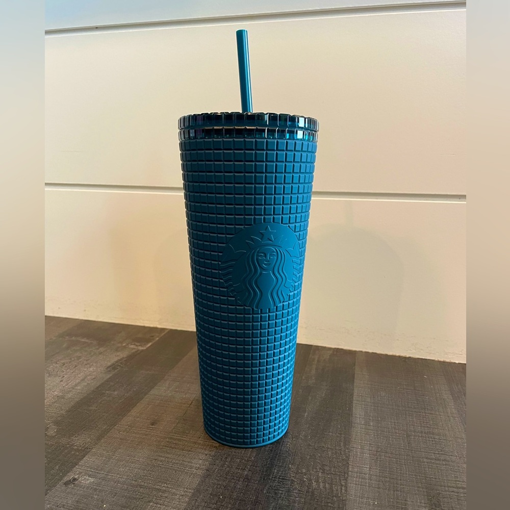 Teal Soft-Touch Starbucks Tumbler 2023